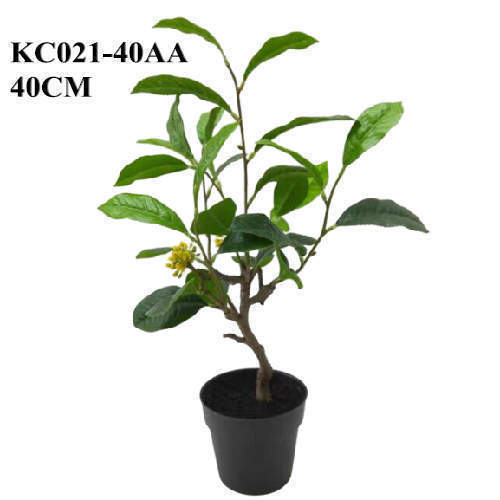 Faux Plants New Design Sweet Olive Bonsai, 40 CM