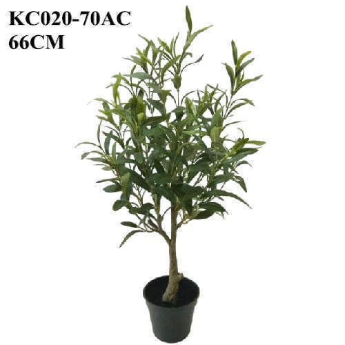 Faux Plants Realistic Olive Bonsai, 66 CM