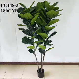 Faux Fiddle-leaf Fig Tree Fake Ficus, 180 CM