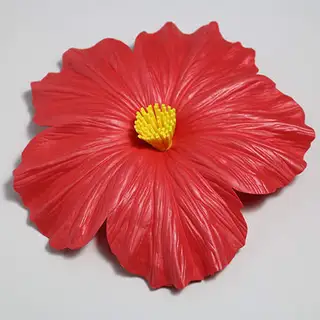 Artificial EVA Hibiscus Rosa-sinensis