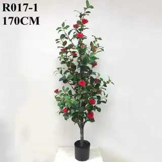 Artificial Realistic Camellia Flower, 170 CM