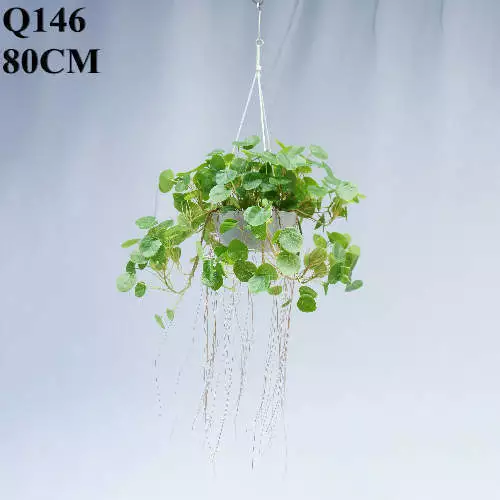 Artificial Hanging Plant With Pot, 80 CM