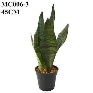 Artificial Sansevieria Trifasciata, Green, 45 CM