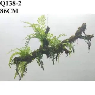 Simulated Hanging Fern Plants Artificial Hanging Fern, 85 CM ~ 90 CM