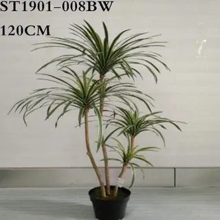 Artificial Sago Palm, White Border, 65CM, 85CM, 120CM