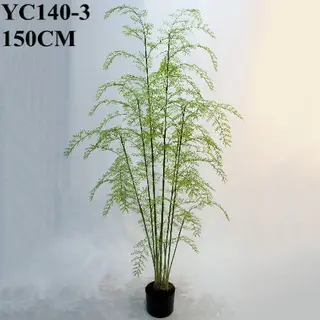 Artificial Vascular Plant Fern Bonsai, 150 CM