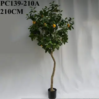 Artificial ต้นมะนาว Lemon Tree, 210 CM