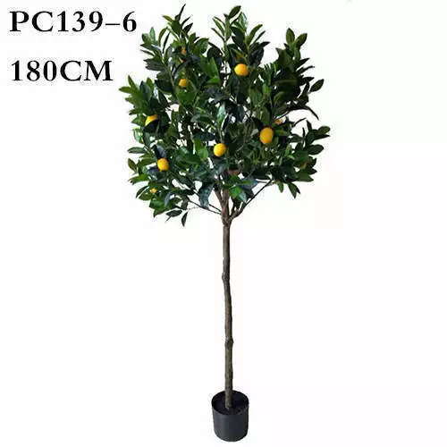 Artificial Genoa Lemon Tree, Knock Down Style, 180CM