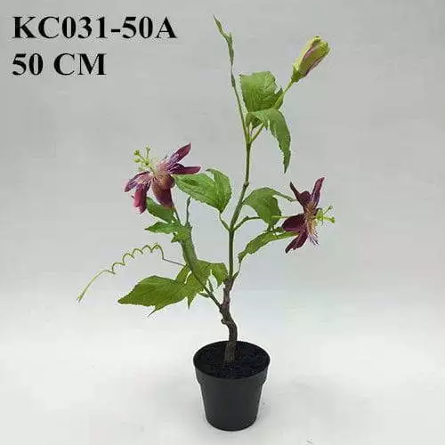 Artificial Passion Flower Bonsai, 50 CM - 90 CM