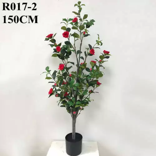 Artificial Flower Tree Camellia Flower, 150 CM