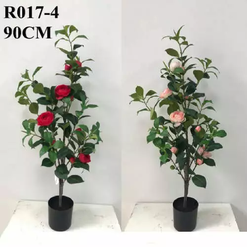 Artificial Chinese Rose Multiple Colors, 90 CM