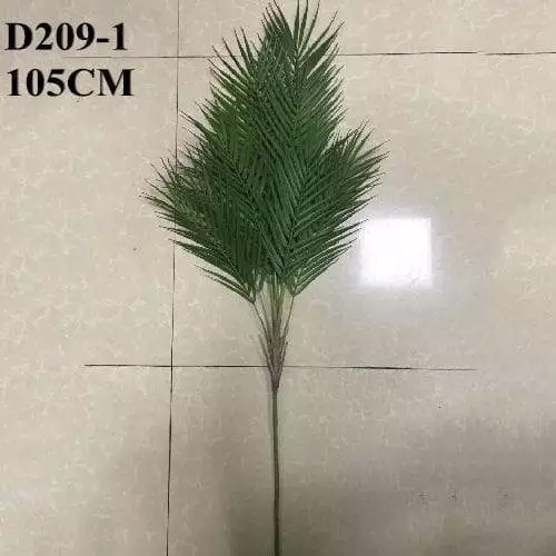 Artificial Branch of Areca Palm Dark Green, 105 CM