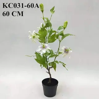 Artificial Passion Flower Bonsai, 50 CM - 90 CM