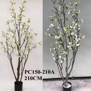 Faux Sakura Cherry Blossom Tree, 210 CM
