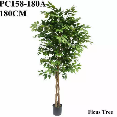 Artificial Greenery Ficus Tree, 120 CM, 150 CM, 180 CM