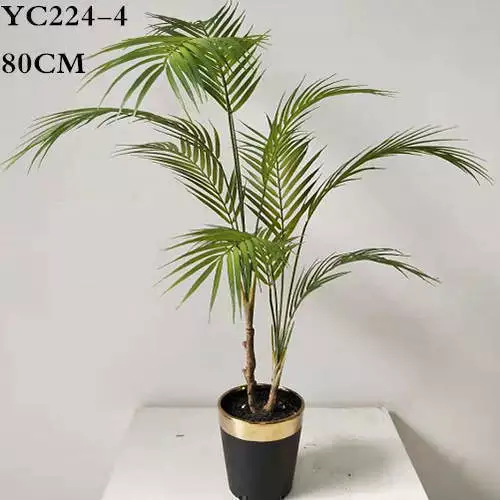2020 Newest Artificial Areca Palm Trees, 80 CM, YC 224-4