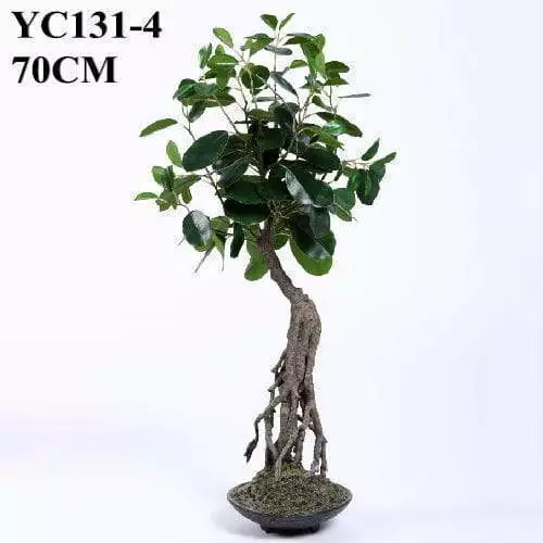 Artificial Ficus Bonsai Small Plant, 70 CM