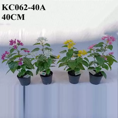 Artificial New Design Flower Plant Multiple Colors, 40 CM