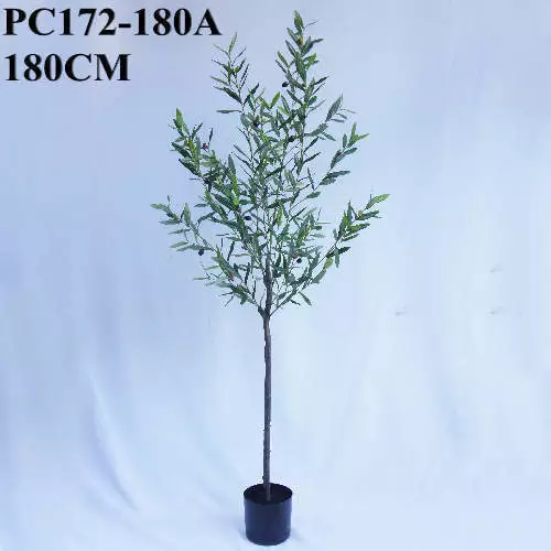 Artificial Potted New Olive Tree, 180 CM