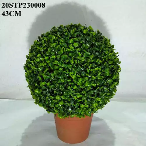 Artificial Boxwood Bonsai Green Plant, 43 CM