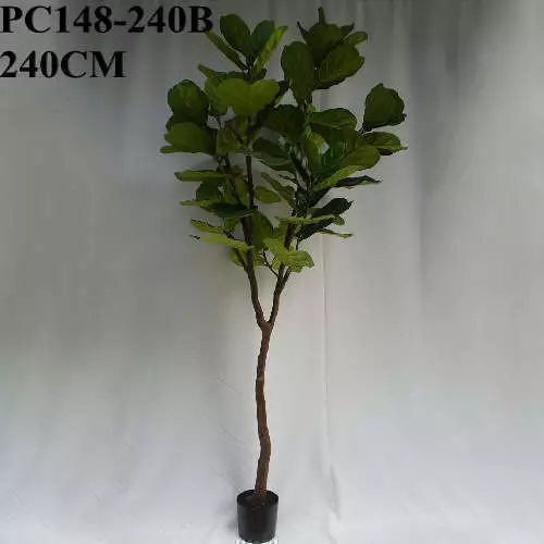 Faux Ficus Fiddle-leaf Fig Tree, 240 CM