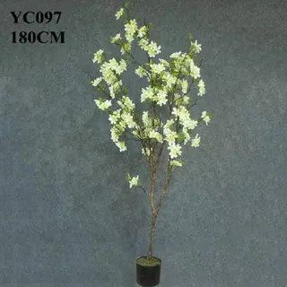 Artificial Apple Blossom Flower, 180 CM