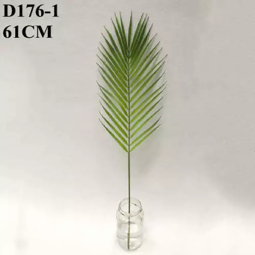 Artificial Light Green Branch of Areca Palm, 61 CM