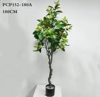 Artificial Grapefruit Flower Tree, 180CM