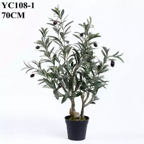 Artificial Table Top Olive Plant, 70 CM