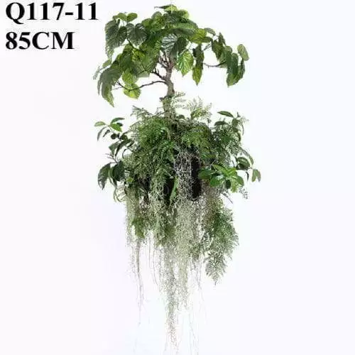 Artificial Attractive Fern Hanging Plant, 85 CM