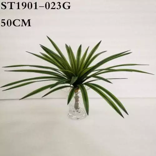 Artificial Sago Palm (Cycas Revoluta) Branch, Green, 50CM