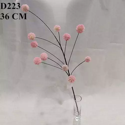 Artificial Pink Knotweed Branch, 36 CM
