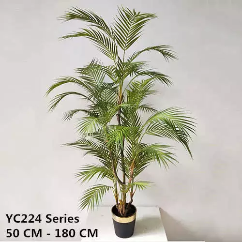 2020 Newest Artificial Areca Palm Trees, 50 CM - 180 CM, YC224