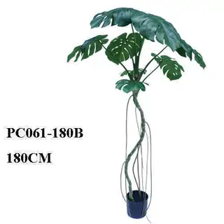 Artificial Monstera Tree Swiss Cheese Plant, 180 CM