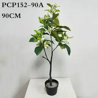 Artificial Grapefruit Flower Tree, 90CM
