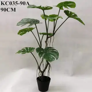 Artificial Monstera Deliciosa Potted Plant, 50 CM - 90 CM