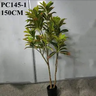 Faux Garden Croton Tree, 150 CM