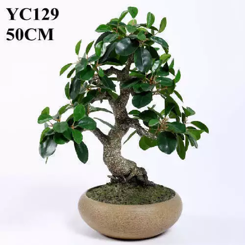 Artificial Mini Ficus Bonsai, 50 CM