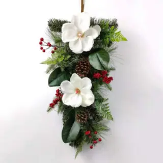 Artificial Flower Silk Leaves Hanging Decor