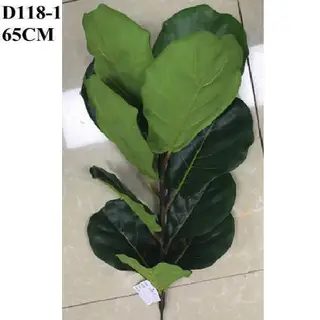 Artificial Branch of Fiddle-leaf Fig, 65 CM