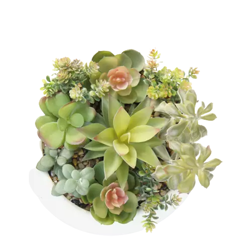Artificial Small Plant Succulents, 22 CM