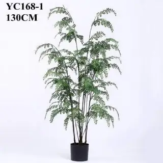 Faux Land Plant Mini Fern Bonsai, 130 CM