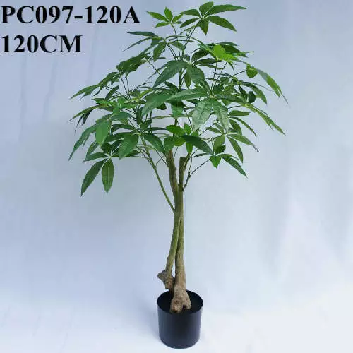Artificial Green Plant Guiana Chestnut, 120 CM