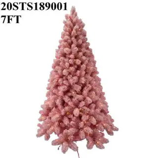 7 FT PRELIT MIX CASHMERE PVC XMAS TREE