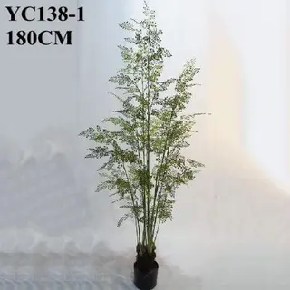 Artificial Realistic Fern Bonsai, 180 CM
