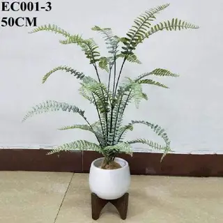 Faux Fern Bonsai Mini Plant, 50 CM