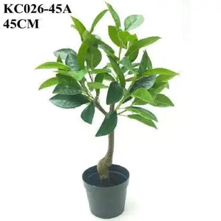 Artificial Tabletop Plant Lemon Bonsai, 45 CM