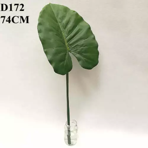 Artificial Taro Leaf, 74 CM