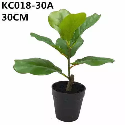 Artificial New Fiddle-leaf Fig Bonsai High Quality 30~60 CM