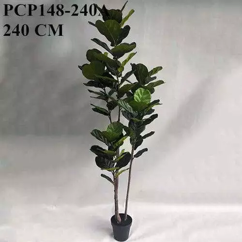 Artificial Fiddle Leaf Fig Tree, 240 CM